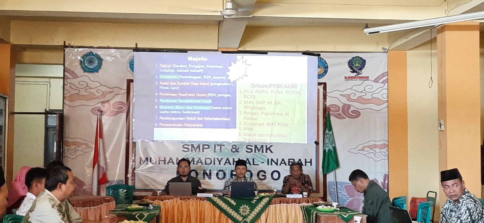 Sambutan Ketua PCM Babadan Dr. Agus Akhmadi, M.Pd. dalam Acara Rapat Kerja PCM Babadan