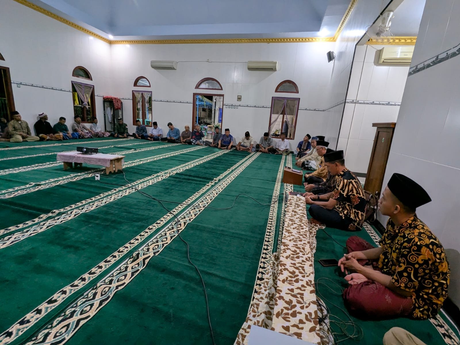 Semarak Pengajian Anjangsana dan Musyawarah PRM se-Cabang Babadan di Masjid AR Salim (PRM Ngunut)